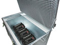 Lithium-Ionen opslagcontainer type LIL 220 - binnenmaten ca. 1015x565x390 mm (lxbxh)/buitenmaten ca. 1200x800x750 mm (lxbxh)/inhoud 220 liter/veilige opslag van lithium-ionen batterijen