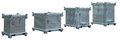 Bergings-grootverpakking type SAG 800 - buitenmaten ca. 1200x1000x1235 mm (lxbxh)/inhoud 800 liter/max. totaalgewicht 1008 kg/3-voudig stapelbaar/automatische dekselvergrendeling bij 270°