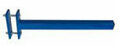 46996-Verdeelarm langgoedstelling  - 500mm/stabiel vastgeschroefd/blauw