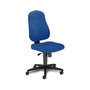 Bureaustoel Bizzi 503-1026, zonder armleuningen, bekleding in blauw, Taurotrade