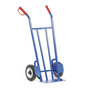 Staalbuis-steekwagen 16-1004, draagvermogen 350 kg, hoogte 1150 mm, Rotauro