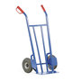 Staalbuis-steekwagen 16-1006, draagvermogen 350 kg, hoogte 1150 mm, Rotauro