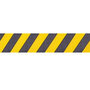 Wandafzetband Morion in kunststof cassette/voor vastschroeven/afmetingen 110x130 mm (bxh)/bandbreedte 50 mm/bandlengte 4 meter/geel-zwart