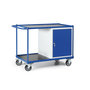 Werkplaatswagen 110-1013, met 1 kast, laadvlak 980x600 mm, Tauroflex
