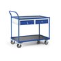 Werkplaatswagen 110-1011, met 2 schuifladen, laadvlak 980x600 mm, Tauroflex