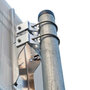Verkeersspiegel Durabel IceFree 3/spiegelgrootte 800x1000 mm/kijkafstand 15 m/edelstaal/damp- en vriesvrij/geschikt voor grote koelruimten