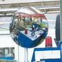 Observatiespiegel Detektiv/spiegelgrootte Ø 300 mm/kijkafstand 2 m/ronde spiegel uit acrylglas/groot waarnemingsveld/brede hoek werking/voor binnengebruik