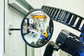 Observatiespiegel Detektiv met magneethouder/spiegelgrootte 450 mm/kijkafstand 5 m/ronde spiegel uit acrylglas/groot waarnemingsveld/brede hoek werking