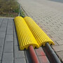 MORION kabelbrug klein/afmetingen 210x1200x65 mm (lxbxh)/beveiligen van kabels en buizen tot 45 mm Ø/sterk rubber/kleur: geel