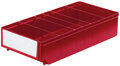RK 400/186 -Magazijnstellingbakken - 400x186x83 mm/uit polystyrol/voor het efficiënt bewaren van kleine onderdelen/verpakkingseenheid: 8 stuks