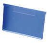 MB/T 160-Verdeelschot voor MB magazijnstellingbakken -voor breedte 160 mm/uit polystyrol/kleur: blauw/verpakkingseenheid: 25 stuks