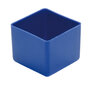 Inzetbakken type E 40/4-afmeting 49x49x40 mm/polystyrol/voor assortimentsdozen en schuiflades/verpakkingseenheid: 25 stuks