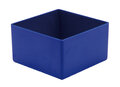 Inzetbakken type E 63/3-afmeting 108x108x63 mm/polystyrol/voor assortimentsdozen en schuiflades/verpakkingseenheid: 25 stuks