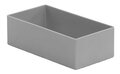 Inzetbakken type E 63/6-afmeting 216x108x63 mm/polystyrol/voor assortimentsdozen en schuiflades/verpakkingseenheid: 25 stuks