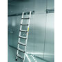 Inhangladder voor stellingen type Stella LH - buitenbreedte ladder 490 mm/ maximale loodrechte inhanghoogte van 1,33 tot 1,86 m/aantal treden 6