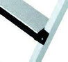 Verrijdbare stellingladder type Comfortstep Trec LH - buitenbreedte ladder 380 mm/ maximale loodrechte inhanghoogte van 2,09 tot 2,33 m/aantal treden 7
