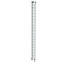 Aluminium 2-delige optrekladder  - zonder stabilisatiebalk/werkhoogte 11.4 m/ladderlengte uitgeschoven 10.3 m/ladderlengte ingeschoven 5.86 m/aantal sporten 2x20/breedte ladder 420 mm