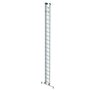 Aluminium 2-delige optrekladder  - met Nivello stabilisatiebalk/werkhoogte 11.4 m/ladderlengte uitgeschoven 10.3 m/ladderlengte ingeschoven 5.86 m/aantal sporten 2x20/breedte ladder 420 mm