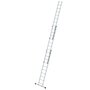 Aluminium 3-delige opsteekladder  - met stabilisatiebalk/werkhoogte 8 m/ladderlengte uitgeschoven 6.98 m/ladderlengte ingeschoven 3 m/aantal sporten 3x10/breedte ladder 500 mm