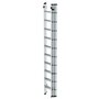 Aluminium 3-delige opsteekladder  - zonder stabilisatiebalk/werkhoogte 8 m/ladderlengte uitgeschoven 6.98 m/ladderlengte ingeschoven 3 m/aantal sporten 3x10/breedte ladder 500 mm