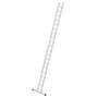 Aluminium enkele ladder - met stabilisatiebalk/werkhoogte 7 m/ladderlengte 5.9 m/aantal sporten 20/breedte ladder 350 mm