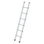 Aluminium enkele ladder  - zonder stabilisatiebalk/werkhoogte 3 m/ladderlengte 1.9 m/aantal sporten 6/breedte ladder 350 mm