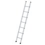 Aluminium enkele ladder  - zonder stabilisatiebalk/werkhoogte 3.3 m/ladderlengte 2.2 m/aantal sporten 7/breedte ladder 350 mm