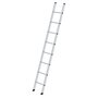 Aluminium enkele ladder  - zonder stabilisatiebalk/werkhoogte 3.5 m/ladderlengte 2.5 m/aantal sporten 8/breedte ladder 350 mm