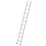 Aluminium enkele ladder  - zonder stabilisatiebalk/werkhoogte 4.1 m/ladderlengte 3 m/aantal sporten 10/breedte ladder 350 mm