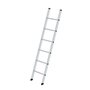 Aluminium enkele ladder  - zonder stabilisatiebalk/werkhoogte 3 m/ladderlengte 1.91 m/aantal sporten 6/breedte ladder 420 mm