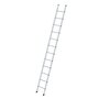 Aluminium enkele ladder  - zonder stabilisatiebalk/werkhoogte 4.7 m/ladderlengte 3.59 m/aantal sporten 12/breedte ladder 420 mm
