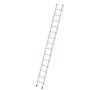 Aluminium enkele ladder  - zonder stabilisatiebalk/werkhoogte 5.3 m/ladderlengte 4.15 m/aantal sporten 14/breedte ladder 420 mm