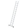 Aluminium enkele ladder  - met stabilisatiebalk/werkhoogte 4.7 m/ladderlengte 3.57 m/aantal sporten 12/breedte ladder 420 mm