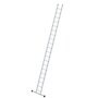 Aluminium enkele ladder  - met stabilisatiebalk/werkhoogte 6.9 m/ladderlengte 5.82 m/aantal sporten 20/breedte ladder 420 mm