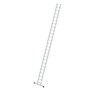 Aluminium enkele ladder  - met stabilisatiebalk/werkhoogte 8.1 m/ladderlengte 6.94 m/aantal sporten 24/breedte ladder 420 mm