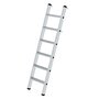 Aluminium stellingladder om te bevestigen - buitenbreedte 420 mm/ladder lengte 1.69 m/verticale ophanghoogte 1.58 m/aantal treden 6