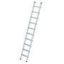 Aluminium stellingladder om te bevestigen - buitenbreedte 420 mm/ladder lengte 2.69 m/verticale ophanghoogte 2.52 m/aantal treden 10