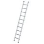 Aluminium stellingladder om te bevestigen - buitenbreedte 420 mm/ladder lengte 2.69 m/verticale ophanghoogte 2.52 m/aantal treden 10