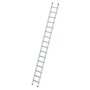 Aluminium stellingladder om te bevestigen - buitenbreedte 420 mm/ladder lengte 4.19 m/verticale ophanghoogte 3.93 m/aantal treden 16