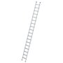 Aluminium stellingladder om te bevestigen - buitenbreedte 420 mm/ladder lengte 4.69 m/verticale ophanghoogte 4.4 m/aantal treden 18