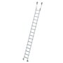 Verrijdbare aluminium stellingladder - buitenbreedte 420 mm/ladder lengte 4.19 m/verticale ophanghoogte 4.27 m/aantal treden 16