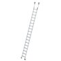 Verrijdbare aluminium stellingladder - buitenbreedte 420 mm/ladder lengte 4.69 m/verticale ophanghoogte 4.74 m/aantal treden 18