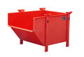 Materiaalcontainer type BBM 500/merk Bauer Südlohn/afmetingen ca. 1070x890x760 mm (lxbxh)/draagkracht 1000 kg/inhoud ca. 0,5 (m³)