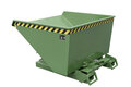 Automatische kiepcontainer type 4A 900 - ca. 1485x1570x865 mm (lxbxh)/draagkracht 1000 kg/inhoud ca. 0,90 (m³)/met 3 automatische ontgrendelingspunten