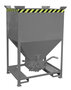Silocontainer type SG 600 - ca. 1090x860x1550 mm (lxbxh)/inhoud ca. 600 liter/gedoseerde lediging van stortgoederen