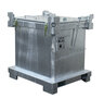 Speciaal-afvalcontainer type ASK 540-4 - ca. 1200x1000x1235 mm (lxbxh)/inhoud 540 liter/max. totaalgewicht 1269 kg/voor gevaarlijke vloeibare stoffen