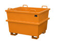 Universele container type UC 750 - ca. 1040x1200x960 mm (lxbxh)/draagkracht 1500 kg/inhoud ca. 0,75 (m³)/conische bouwvorm/in elkaar stapelbaar