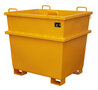 Universele container type UC 1000 - ca. 1040x1200x1215 mm (lxbxh)/draagkracht 2000 kg/inhoud ca. 1,00 (m³)/conische bouwvorm/in elkaar stapelbaar