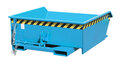 Mini-Kiepcontainer type MGU 460 - ca. 1385x1280x450 mm (lxbxh)/draagkracht 1000 kg/inhoud ca. 0,46 (m³)/hoogte kiepzijde 350 mm/extreem lage bouwhoogte