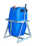 Jerrycan schenkhulp type KAH-60 verzinkt - ca. 520x470x825 mm (lxbxh)/grootte van jerrycan 50/60 liter/constructie van plaatstaal als bouwpakket